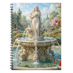 Notizbuch des Gartens der unvergänglichen Erinneru Notizblock