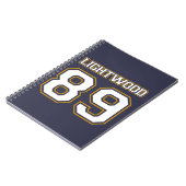 Notizbuch des Lightwood-89 Notizblock (Linke Seite)