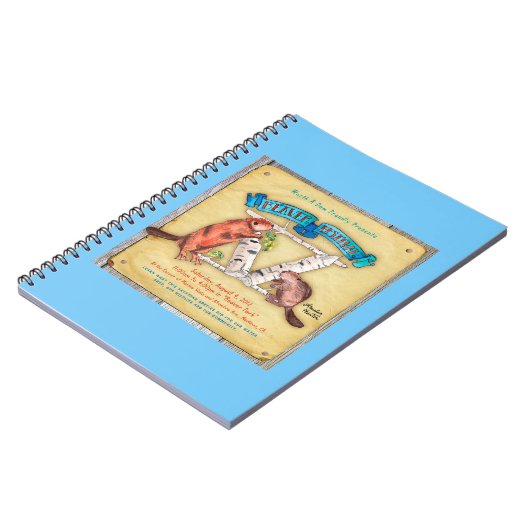 Notizbuch des Martinez-Biber-Festival-V Notizblock (Linke Seite)