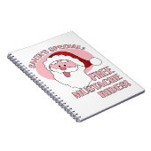 Notizbuch des Weihnachtsmanns Notizblock (Rechte Seite)