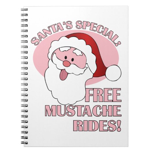 Notizbuch des Weihnachtsmanns Notizblock (Vorderseite)