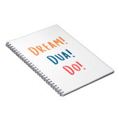 Notizbuch - Dream Dua Do Notizblock (Rechte Seite)