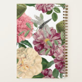 Notizbuch Floral und Butterfly (Rückseite)