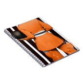 Notizbuch. FORWARD (orange) Notizblock (Rechte Seite)