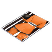Notizbuch. FORWARD (orange) Notizblock (Linke Seite)