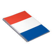 Notizbuch Frankreich Fahne Notizblock (Rechte Seite)