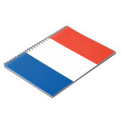 Notizbuch Frankreich Fahne Notizblock (Linke Seite)