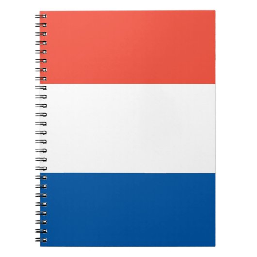 Notizbuch Frankreich Fahne Notizblock (Vorderseite)