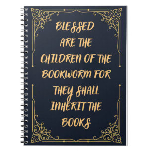Notizbuch für Bücherliebhaber Notizblock