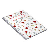 Notizbuch für das Gesundheitswesen Notizblock (Rechte Seite)