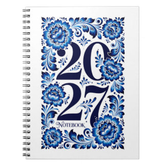 Notizbuch für das neue Jahr 2027 Notizblock