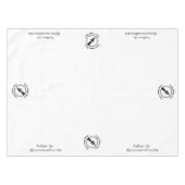 Notizbuch für Firmenveranstaltungen Tischdecke (Vorderseite (Horizontal))