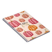 Notizbuch für Herbst+Herbst, Kürbis Notizblock (Rechte Seite)