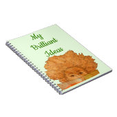 Notizbuch für Ihre glänzende Ideen-Mädchen-Lesung Notizblock (Rechte Seite)