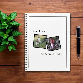 Notizbuch für individuelle Pet-Pläne Planer