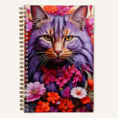 Notizbuch für Katzenliebhaber (Vorderseite)
