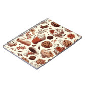 Notizbuch für süße Leckereien Notizblock (Linke Seite)