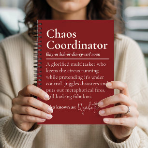 Notizbuch-Geschenk für den Chef als individueller Notizblock
