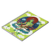 NOTIZBUCH grünes Tara - die Mutter von allem Notizblock (Linke Seite)