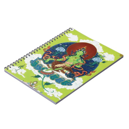 NOTIZBUCH grünes Tara - die Mutter von allem Notizblock (Linke Seite)