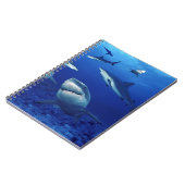 Notizbuch-Haifische Notizblock (Linke Seite)