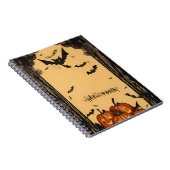 Notizbuch Halloween Notizblock (Rechte Seite)