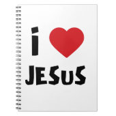 Notizbuch Ich liebe Jesus Notizblock (Vorderseite)