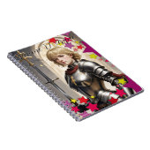 Notizbuch Jeanne D'Arque Notizblock (Rechte Seite)