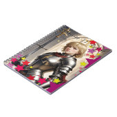 Notizbuch Jeanne D'Arque Notizblock (Linke Seite)
