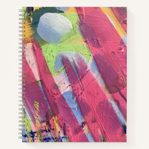 Notizbuch Journal im kühnen Baumwolldesign