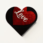 Notizbuch 'Keine größere Liebe' (Rückseite)