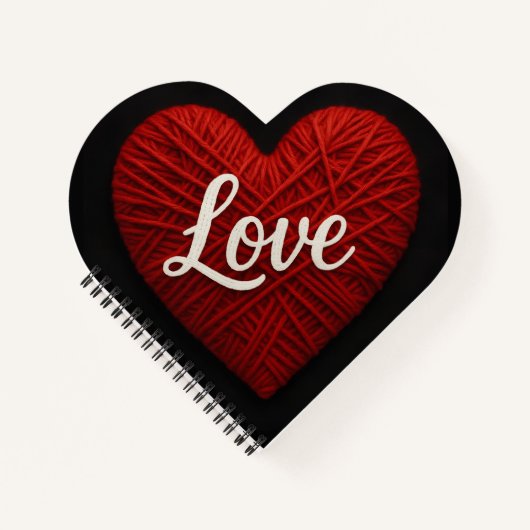 Notizbuch 'Keine größere Liebe' (Vorderseite)