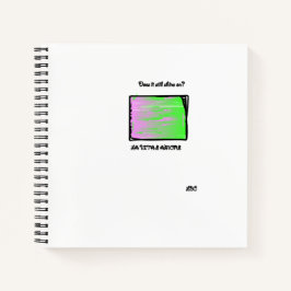 Notizbuch kleine Spiralen - Diamantmuster LBC