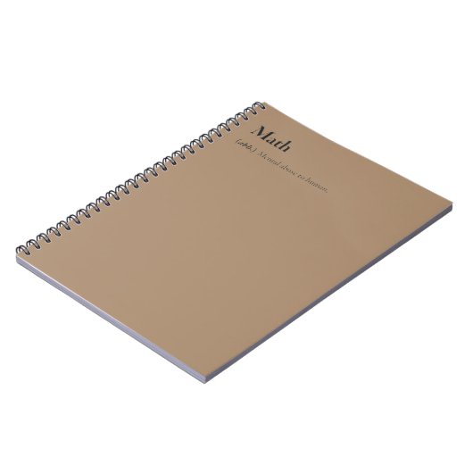 Notizbuch-Mathematik Notizblock (Linke Seite)