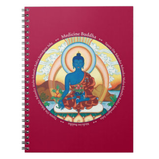 NOTIZBUCH - Medizin Buddha mit seiner Notizblock