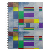 Notizbuch MidMod Pride Regenbogen Graffiti Notizblock (Vorderseite)