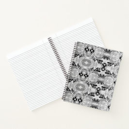 Notizbuch mit abstraktem Design zum Schreiben