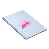Notizbuch mit abstrakten Formen Notizblock (Rechte Seite)