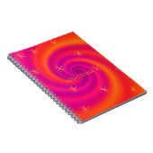 Notizbuch mit abstrakten Formen Notizblock (Rechte Seite)
