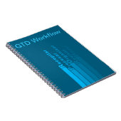 Notizbuch mit Arbeitsflusse GTD Notizblock (Rechte Seite)