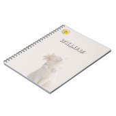 Notizbuch mit benutzerdefiniertem Katzenfoto Notizblock (Linke Seite)