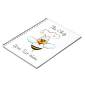 Notizbuch mit Bienen-Koch Notizblock (Linke Seite)