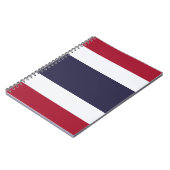 Notizbuch mit Flagge Thailands Notizblock (Linke Seite)