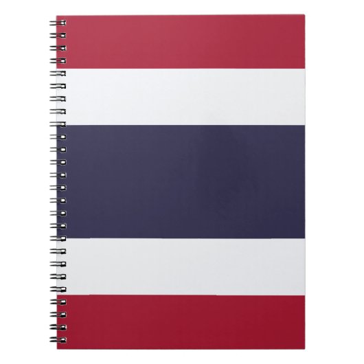 Notizbuch mit Flagge Thailands Notizblock (Vorderseite)