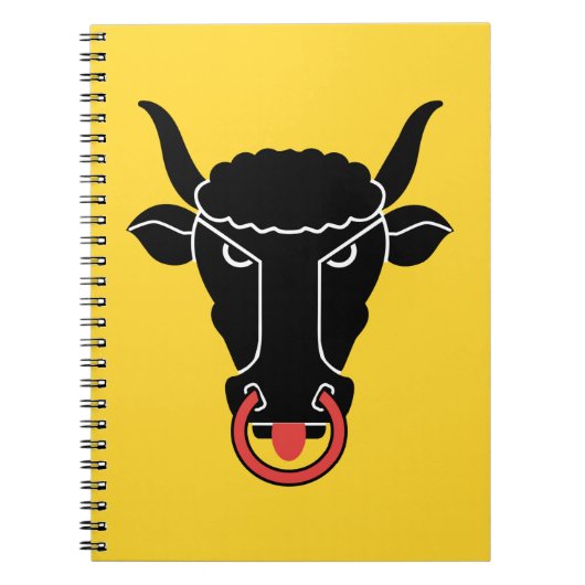 Notizbuch mit Flagge von Uri, Schweiz Notizblock (Vorderseite)