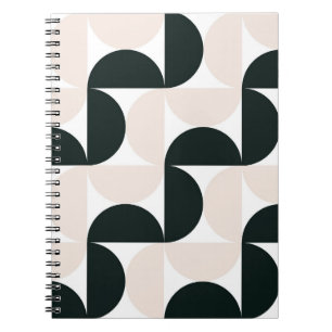 Notizbuch mit geometrischem Muster Notizblock