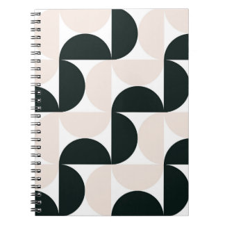 Notizbuch mit geometrischem Muster Notizblock