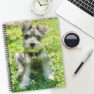 Notizbuch mit individuellem Hundebild