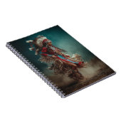 Notizbuch mit Native American Tänzer Notizblock (Rechte Seite)