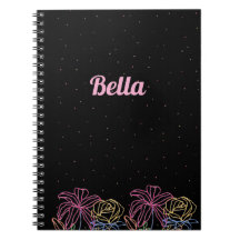Notizbuch mit personalisiertem Namen